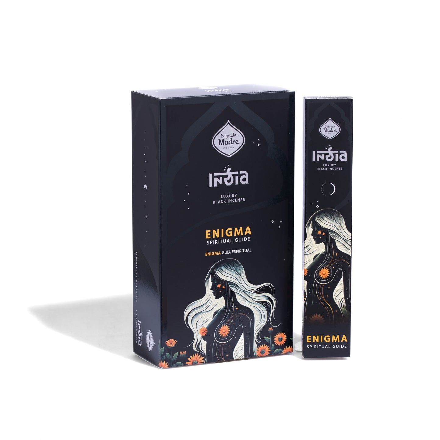 Box Sahumerio Varilla India Black Enigma