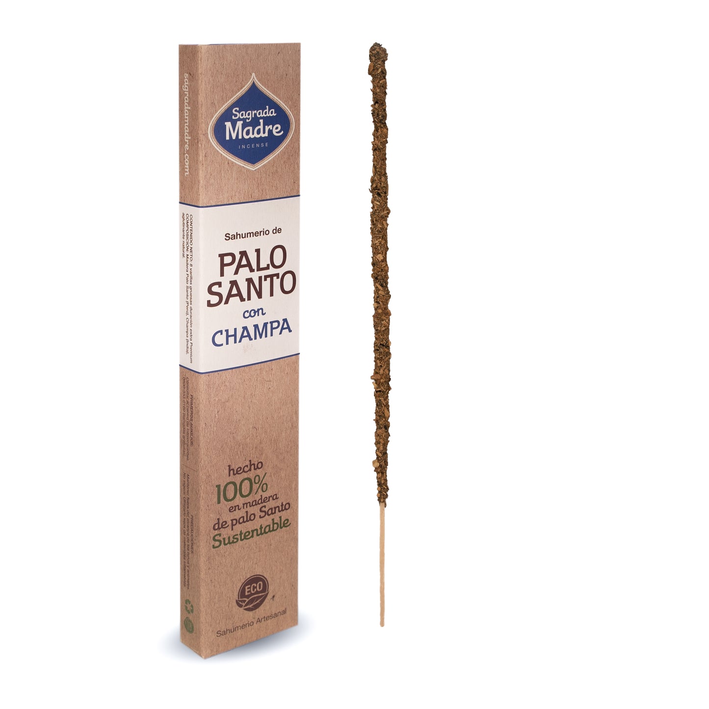 Sahumerio Palo Santo con Champa