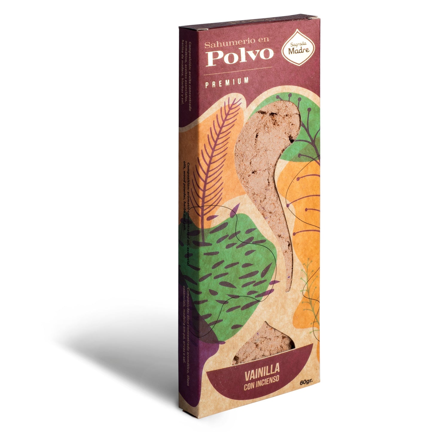 Sahumerio en Polvo Vainilla Incienso