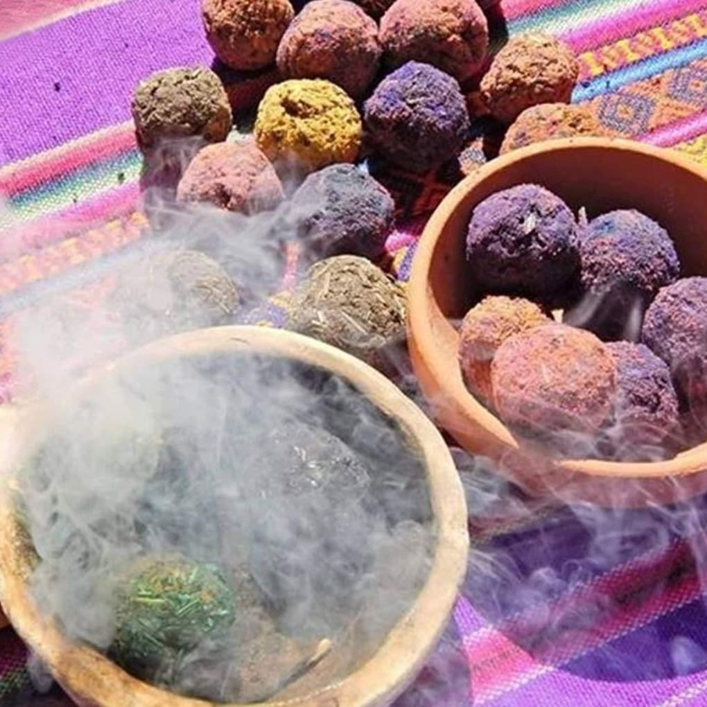 Bombitas defumación activada - Estoraque y Alcanfor - Universo Garden Angels Chile