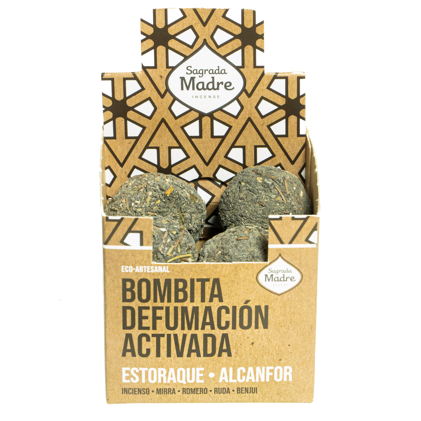 Bombitas Defumación Activada Estoraque y Alcanfor