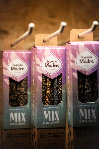 Sahumerio Mix Herbal - Sagrada Madre