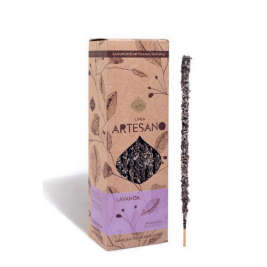 Sahumerio Artesano Palo Santo Lavanda